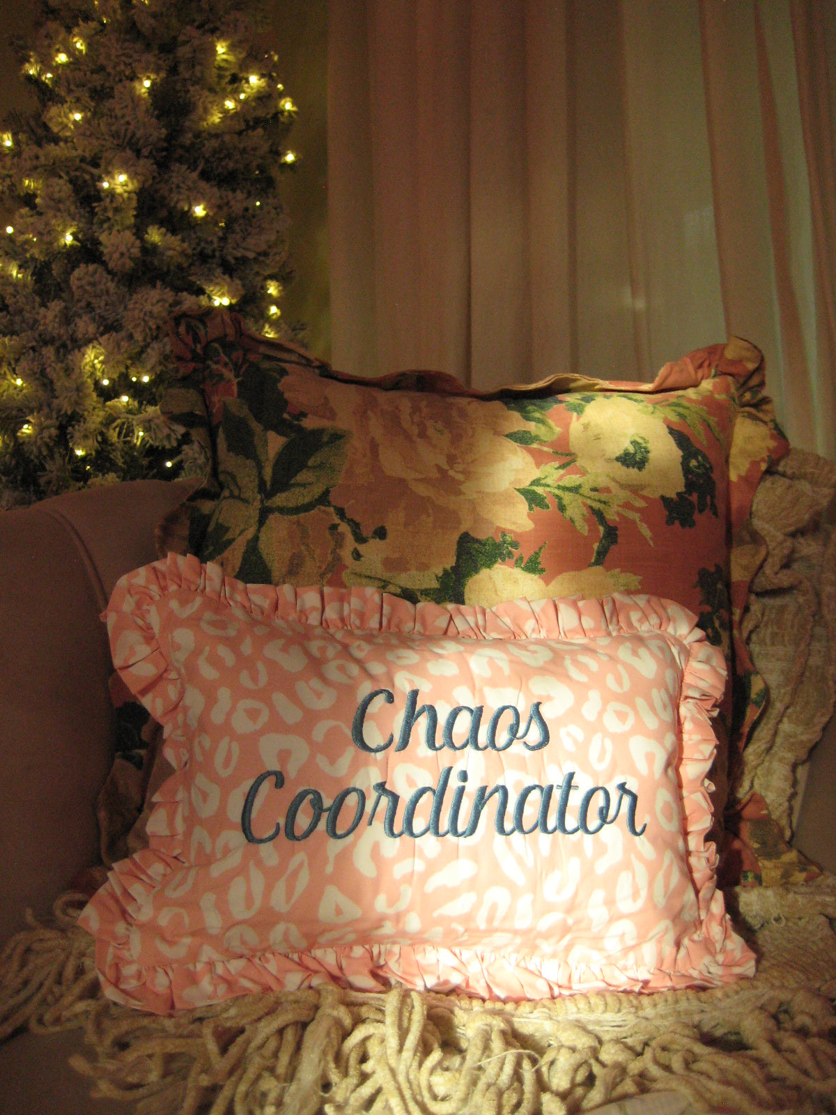 THE chaos coordinator pillow