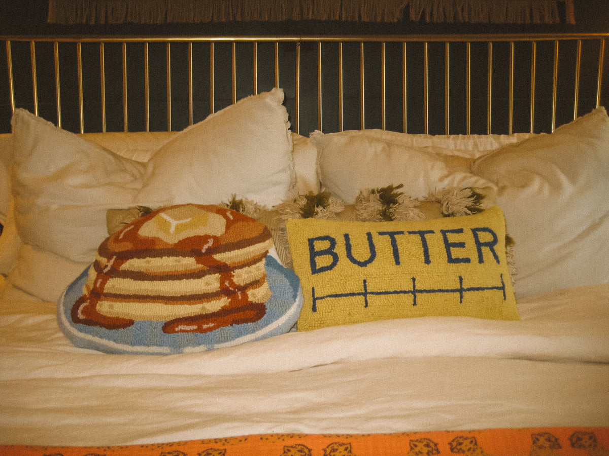 pancakes and syrup pillow