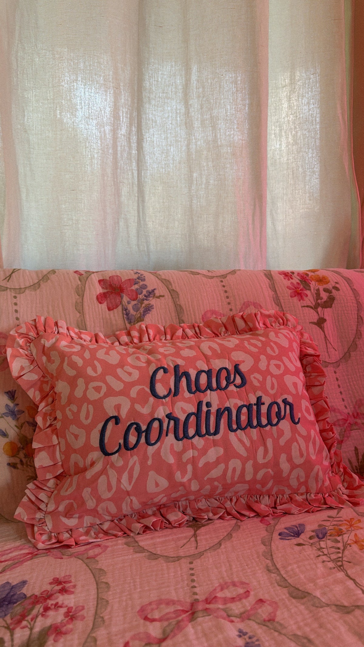 THE chaos coordinator pillow