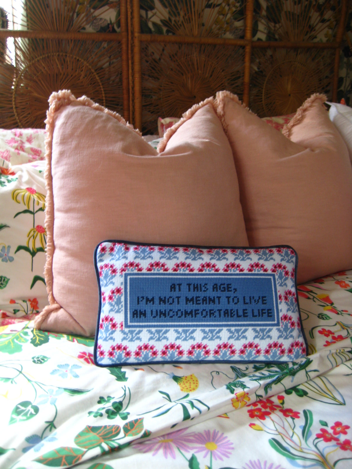 at this age pillow