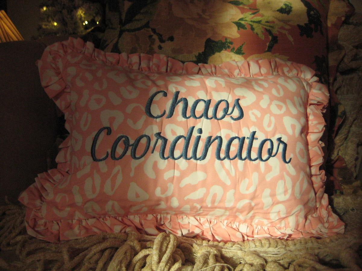 THE chaos coordinator pillow