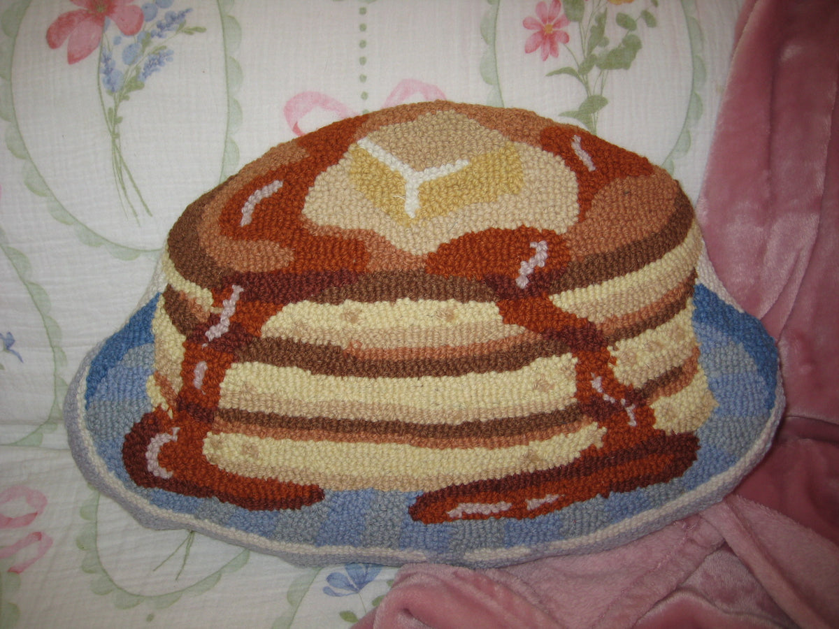 pancakes and syrup pillow
