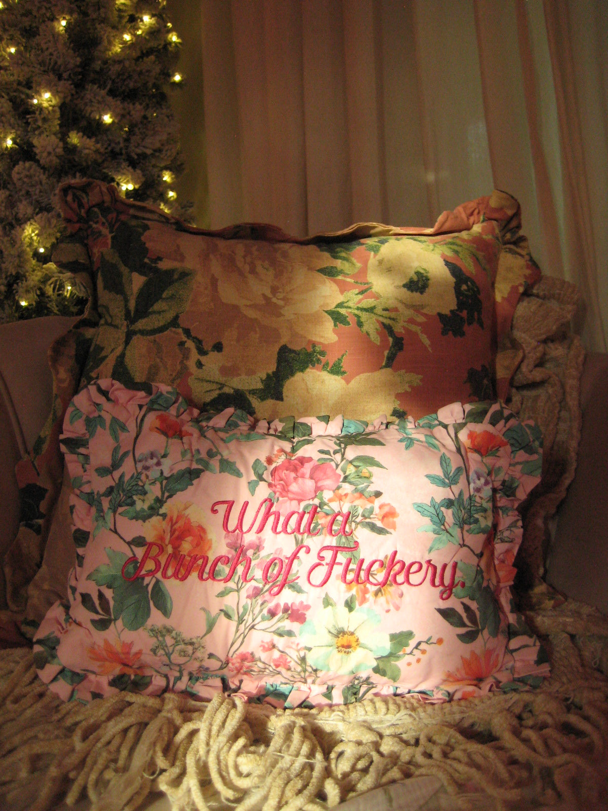 what a bunch of.. pillow