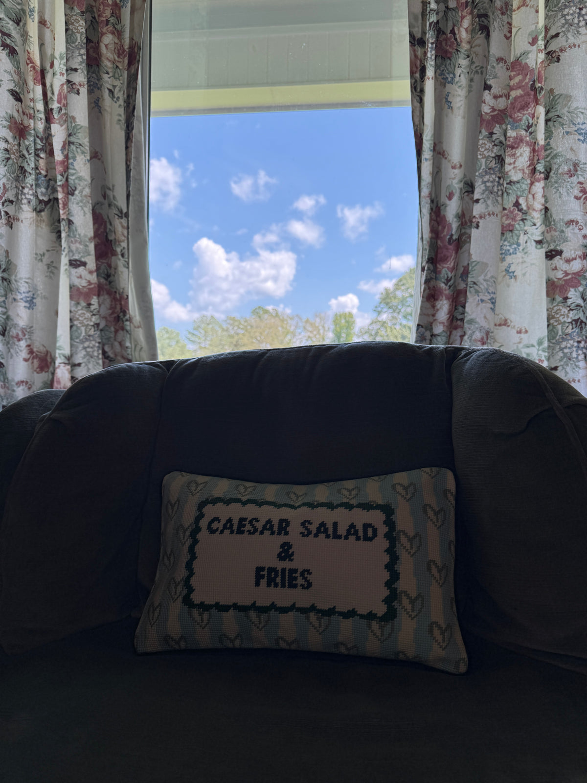 caesar salad pillow