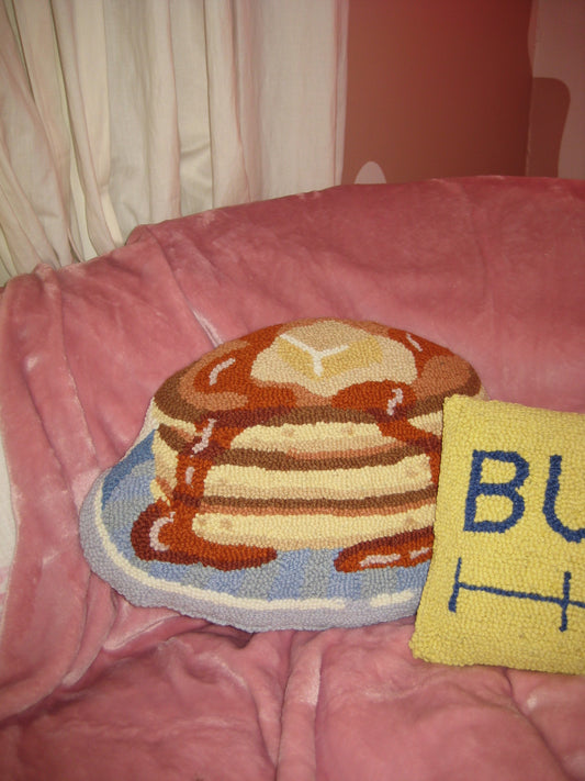 pancakes and syrup pillow