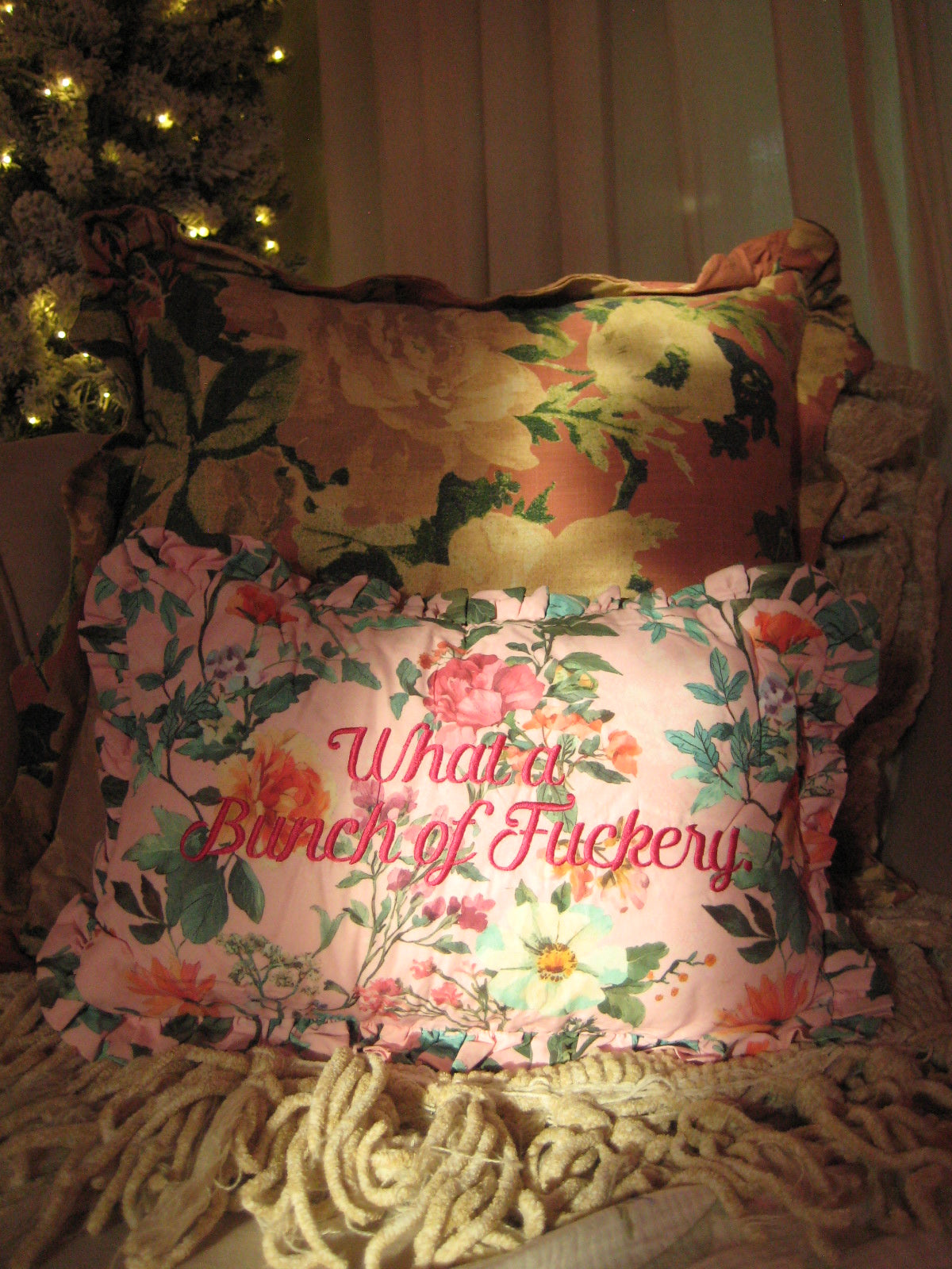 what a bunch of.. pillow