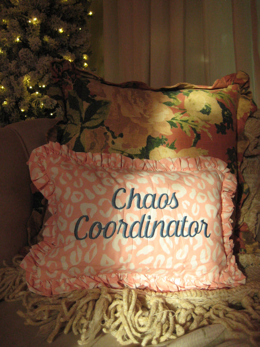 THE chaos coordinator pillow