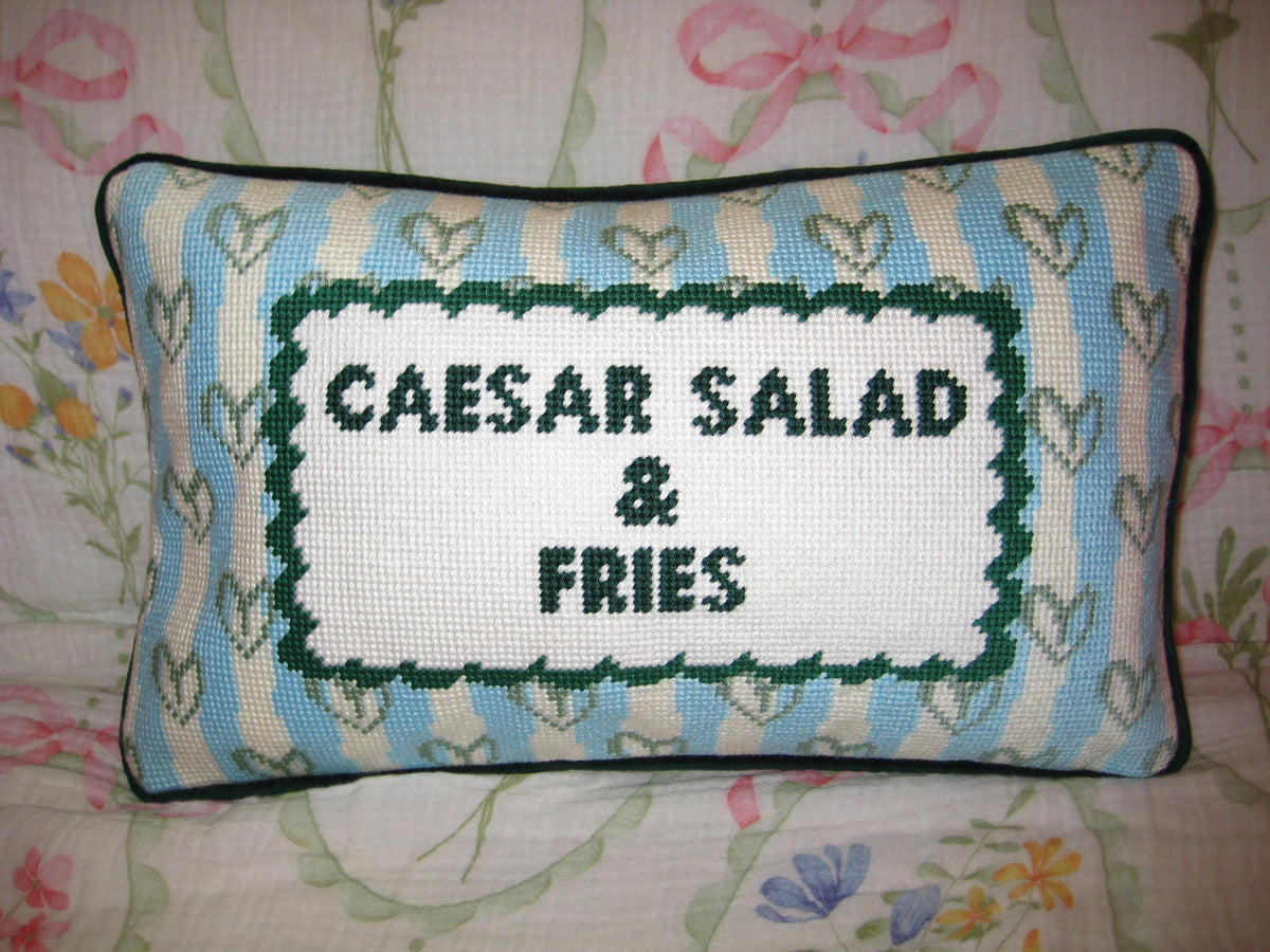 caesar salad pillow
