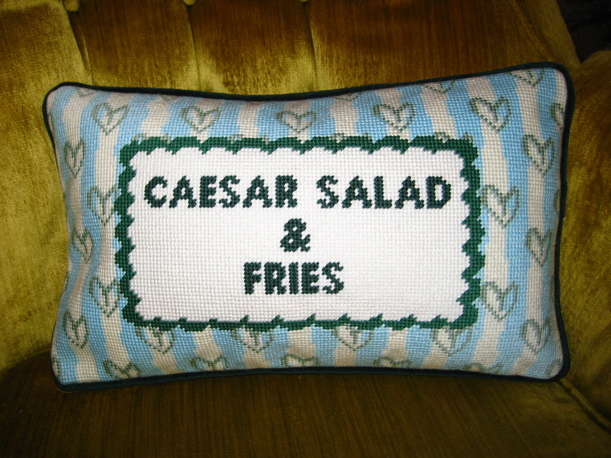 caesar salad pillow
