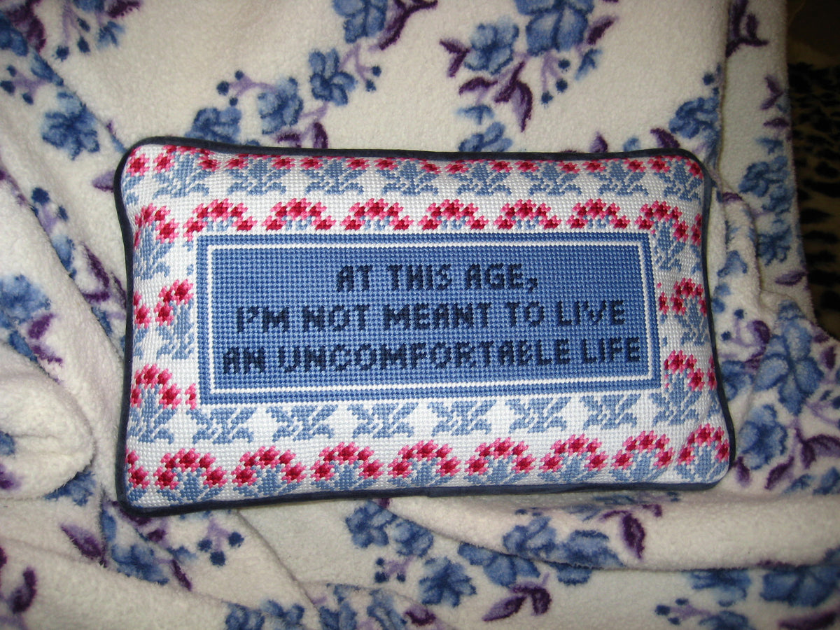 at this age pillow